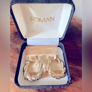 Braided Hoop Earrings